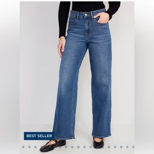 High-Waisted Wow Wide-Leg Jeans for Women